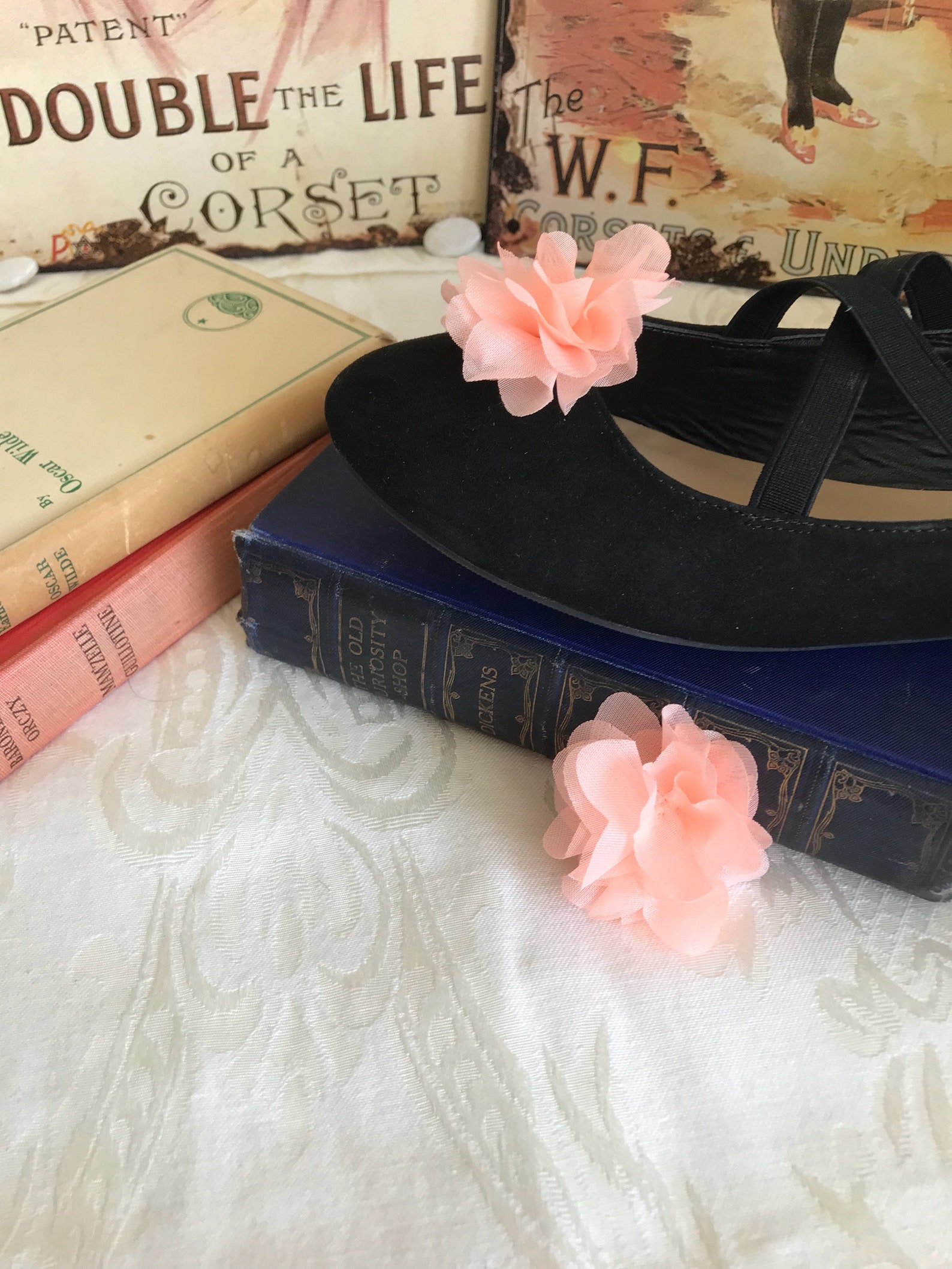 Regency Style Layered Shoe Roses Available in 3 Different Etsy UK