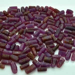180 Grams Raw Ruby Crystals, Afriqa Origin