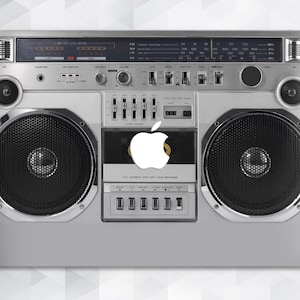 Coque MacBook Music années 80 vintage MacBook Pro 13 pouces 2018 Air 13 Pro 15 Retro Homme MacBook 12 pouces Cool Guy Hipster Cassette Boombox Couverture rigide