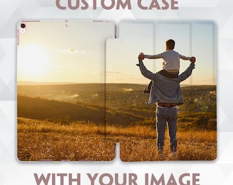 Custom iPad case Personalized Photos iPad 9.7 10.2 8th Pro 11 10.5 12.9 Mini 5 Air 3 Customize Photo Customizable Design Photography Picture