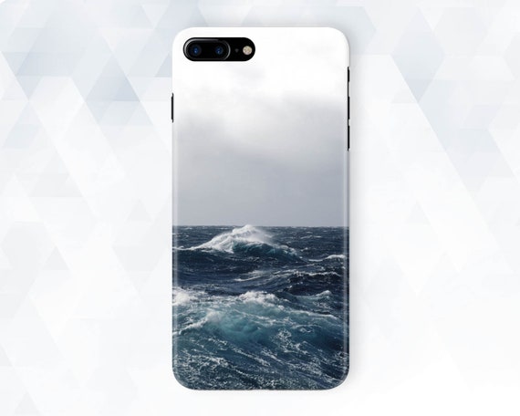 Blue Ocean Waves Samsung S10 Case