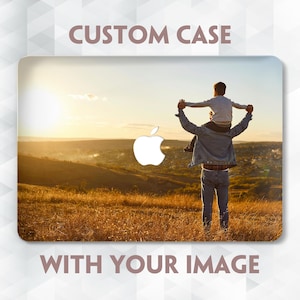 Custom MacBook case Personalized Photo MacBook Pro 13 inch 2018 Air 13 Pro 15 For Men Girl MacBook 12 Hard case With Customized Design cover