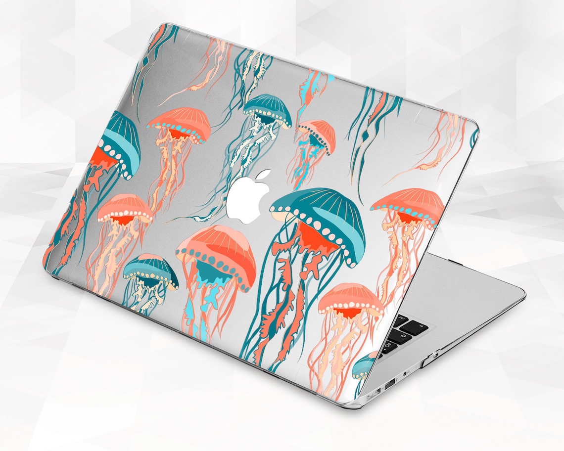 Jellyfish MacBook Case Ocean Animals MacBook Pro 14 13 16 Air 13 2021 ...