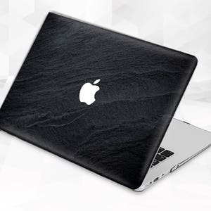 Granite Black Marble Hard Shell Case For MacBook – Fits Air 11/13, Pro 13/14/15