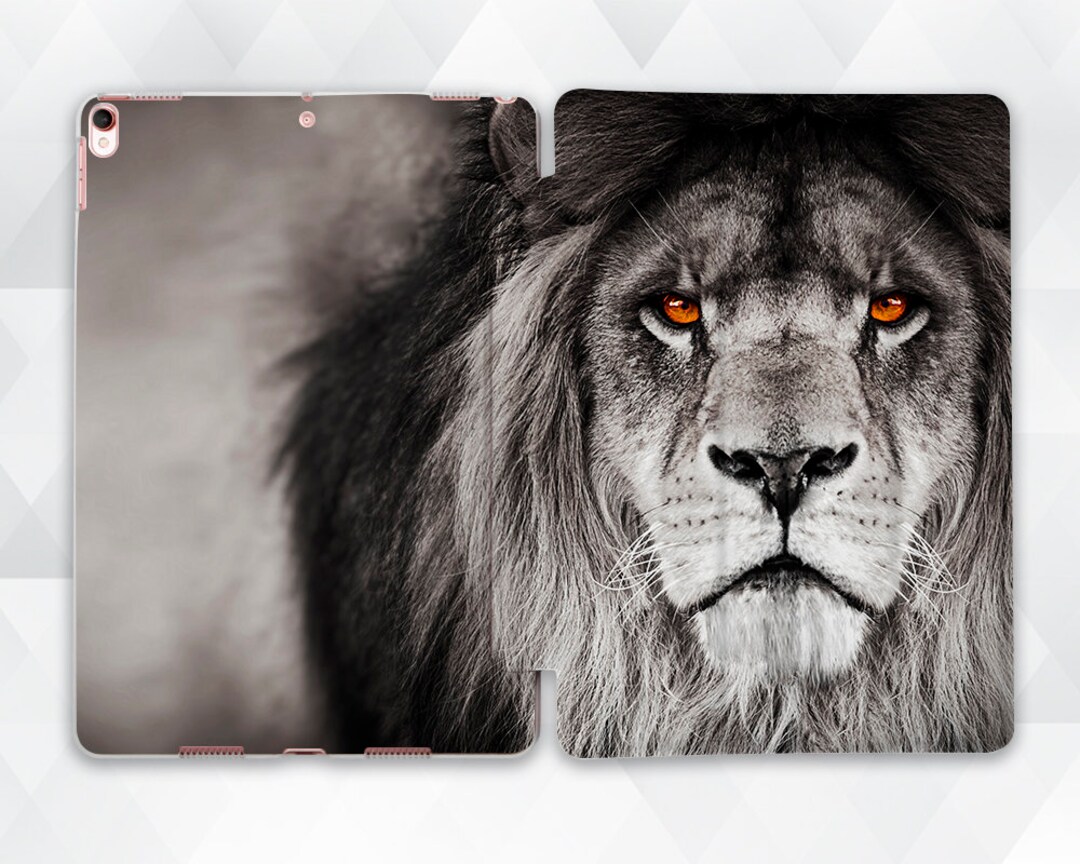 Lion iPad Case Aesthetic Nature iPad 10.2 9.7 Pro 11 10.5 12.9 Air