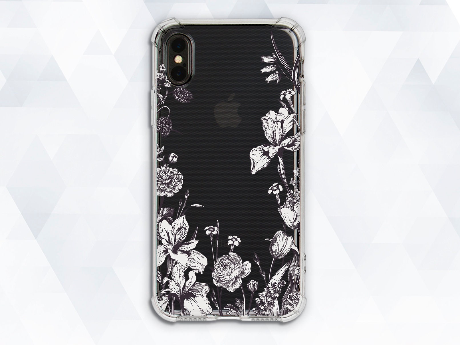 iPhoneアクセサリー OFF-WHITE Flowers iPhone X Case Black il_fullxfull.2640328464_bd9x.jpg