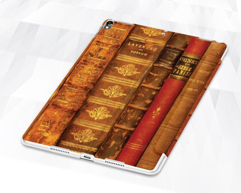 Books Ipad Case Antique Vintage Ipad 9.7 6th Gen Book Style Etsy
