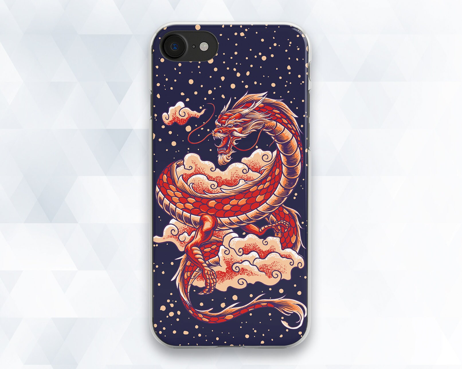 Year of the Dragon デザインiPhone15plus Year of the Dragon iPhone 15 Pro Case – Wildflower Cases