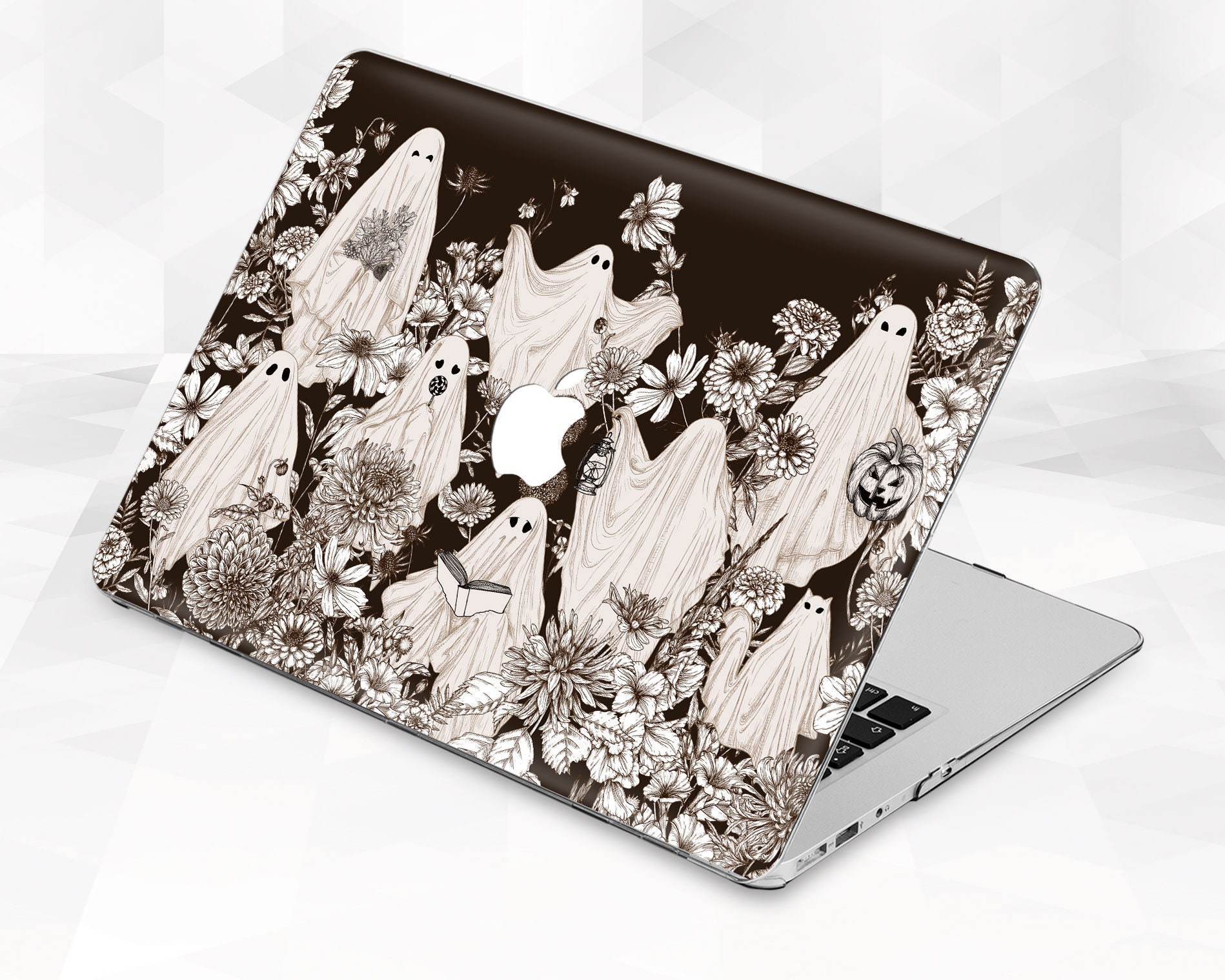 Skin Decals Wrap for MacBook Pro Retina 13 - Skull Art Creepy