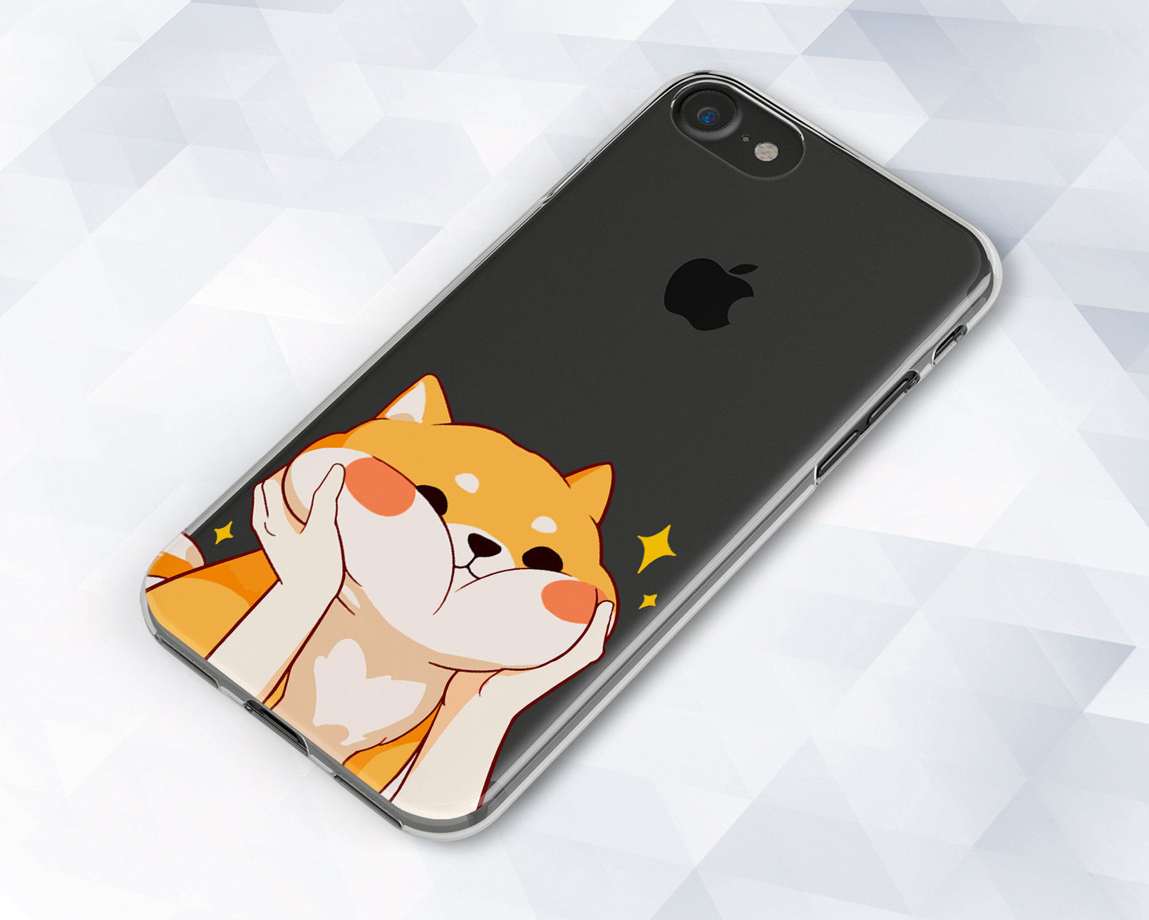 Dog iPhone Case Kawaii Shiba iPhone 12 11 XR 8 Japanese Dog Case