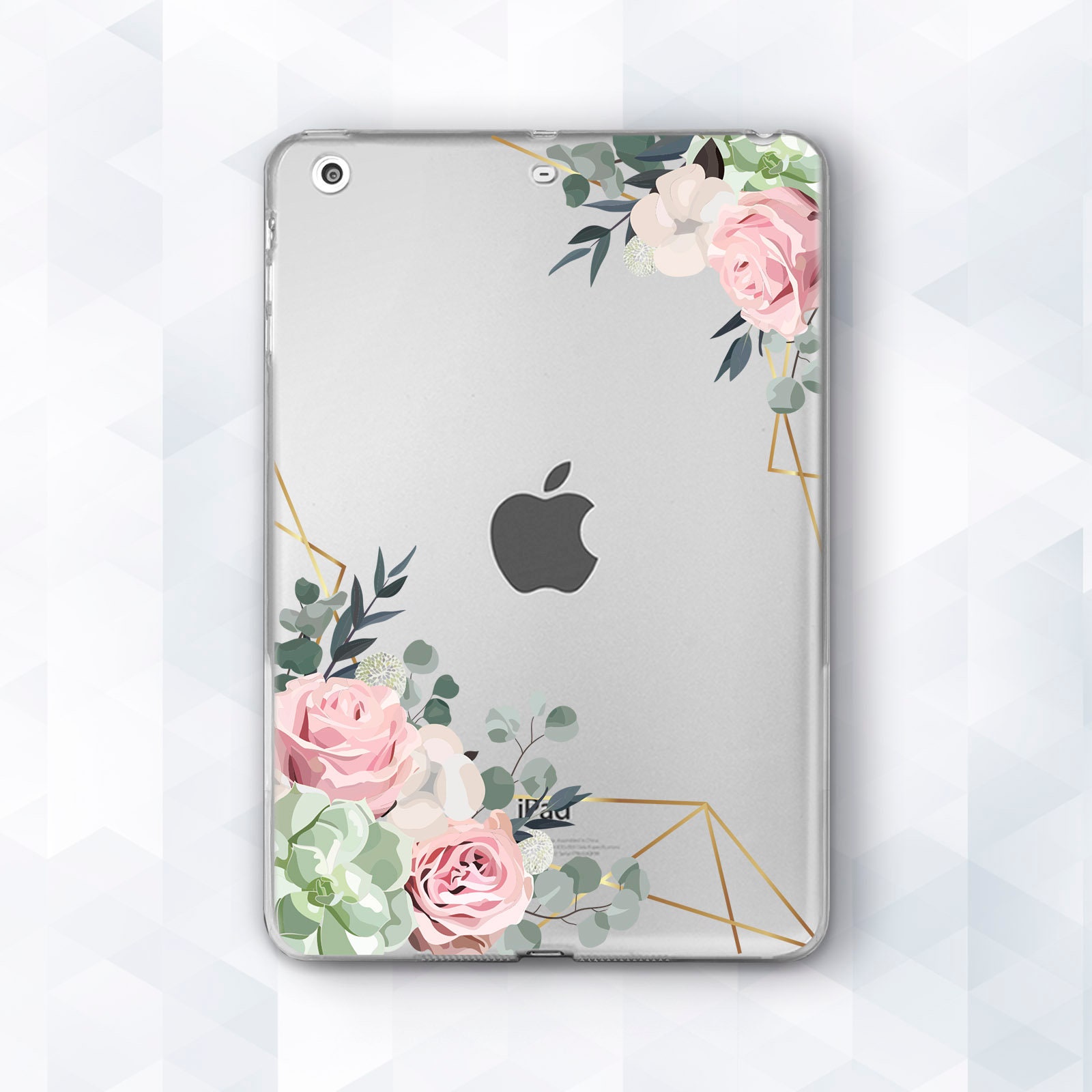 Floral Ipad Case Girl Cute Ipad 9 7 6th Gen Flowers Ipad Pro Etsy Uk