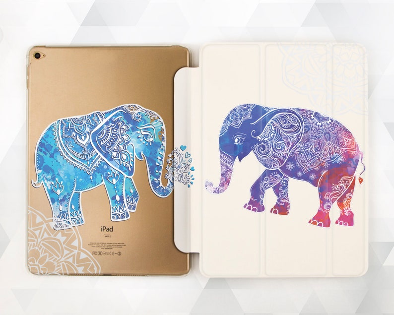 Elephants iPad case 6th gen Girl Cute iPad 9.7 2018 Kids Etsy
