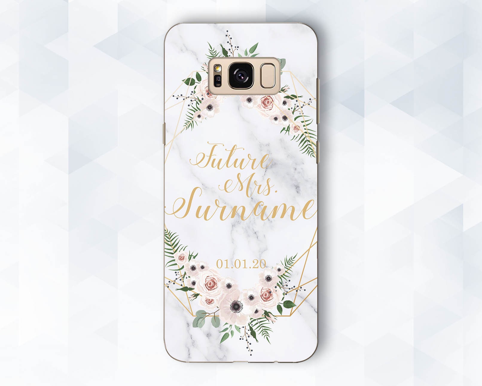 Marble Iphone Case Name Girl Iphone XR Xs 8 7 Bride to Be Case Etsy