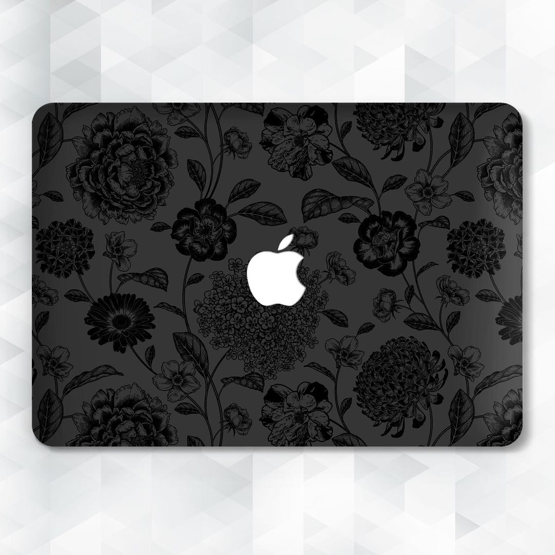 Toile MacBook Case Aesthetic Flowers MacBook Pro 13 14 Inch Air 13 M2 ...