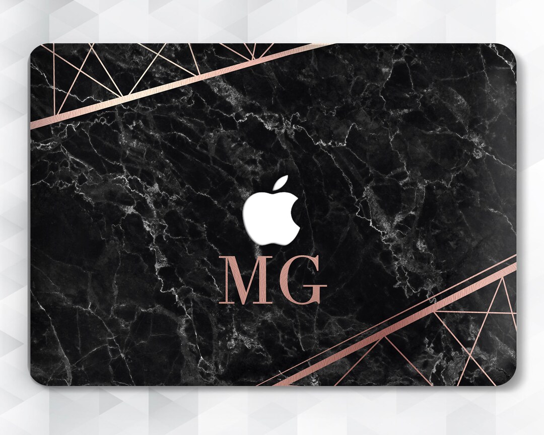 Marble MacBook Case Black Rose Gold MacBook Pro 13 Inch 2018 Air 13 Pro
