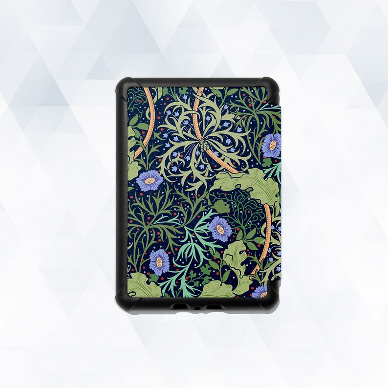 Floral Kindle Case Aesthetic Green All-new Kindle 10th Gen Kindle ...