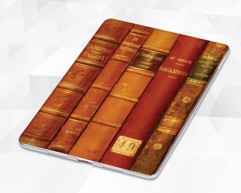 Books Ipad Case Antique Vintage Ipad 9.7 6th Gen Book Style Etsy
