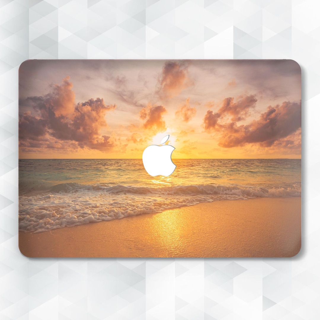 Beach MacBook Case Aesthetic Ocean MacBook Pro 13 14 Air 13 M2 M3 Air ...