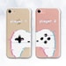 Video Game iPhone case Cute Couple iPhone XR Xs 8 7 6 Girl Men case for Samsung Galaxy s10 Plus s9 Pixel 3a Funny Matching Gamer Nerd Geek