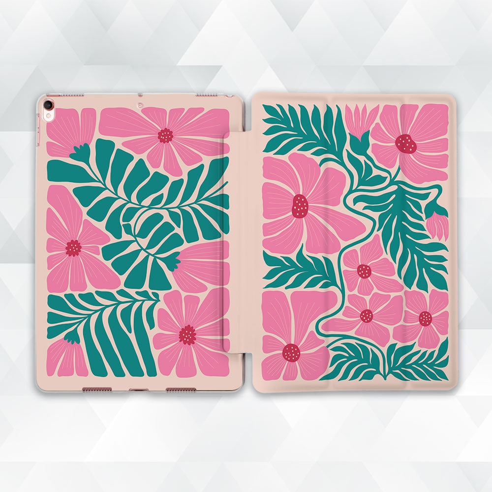 iPad・タブレットケース cozing Pillow notebook pouch_floral pink 61IbseBC28L._UF350,350_QL80_.jpg