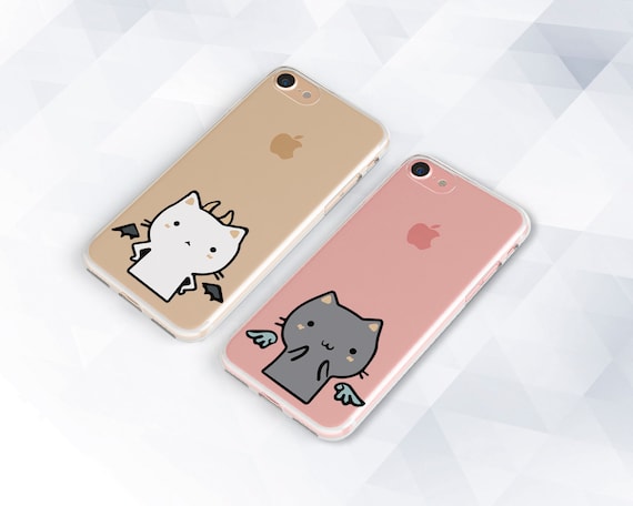 SGVAHY Custodia Per IPhone 7/8 Morbida A Forma Di Gatto 3D - TPU Antiurto, Peluche, Per Ragazze E Donne - 5