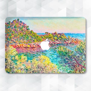 Art MacBook case Monet painting MacBook Pro 13 14 Air 13 m2 m1 Air 15 Pro 16 Aesthetic vintage painting Nature Landscape Claude Monet cover