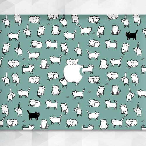 Cat Macbook Case Cute Animal Macbook Pro 13 Inch 2018 Air 13 Etsy