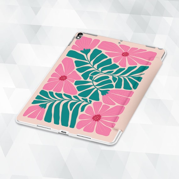 Flowers iPad Case Cute Preppy iPad Air 5th iPad 10th 9th Pro