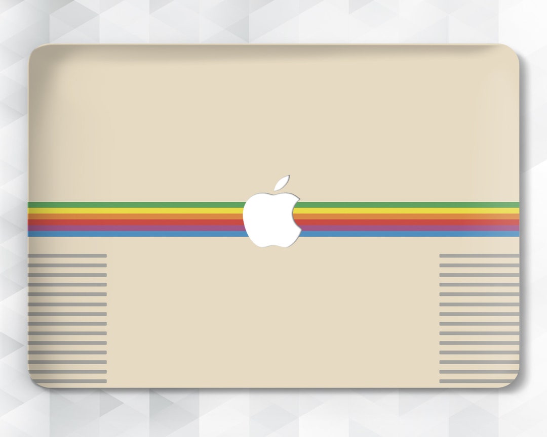 【COLOURBANANA】Macbook ケース ヴィンテージ ピオニー White Grid macbook air 2021 inch case from colourbanana