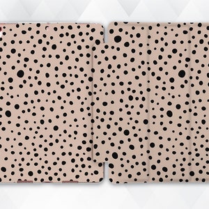 Dots iPad case Aesthetic Neutral iPad 10.2 9th 9.7 Pro 11 10.5 12.9 Air 4 10.9 Mini 5 Abstract Trendy Cheetah Pattern Minimalist Girly cover