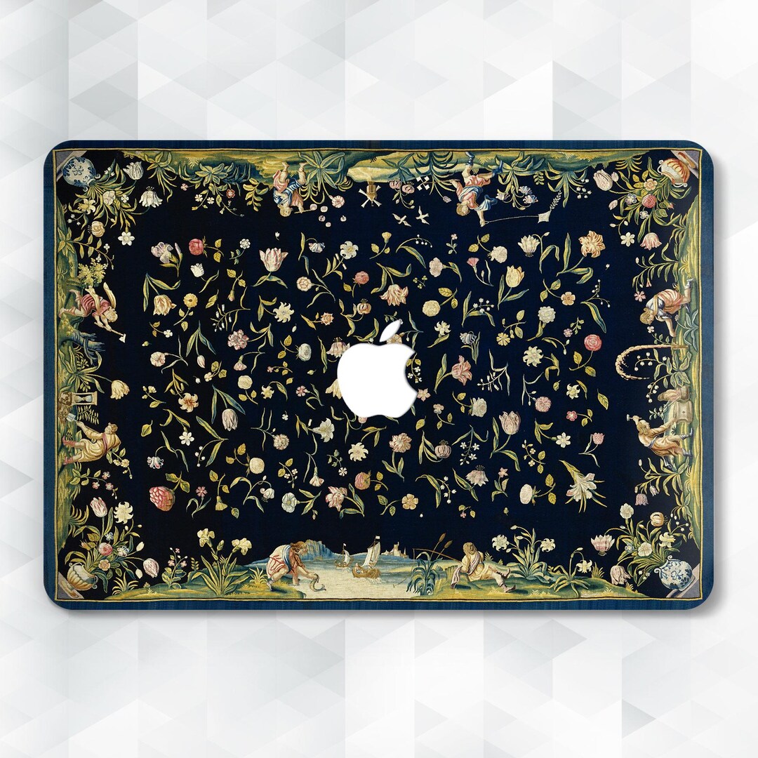Aesthetic MacBook Case Floral Art MacBook Pro 13 14 Air 13 15 M2 M3 M4 ...
