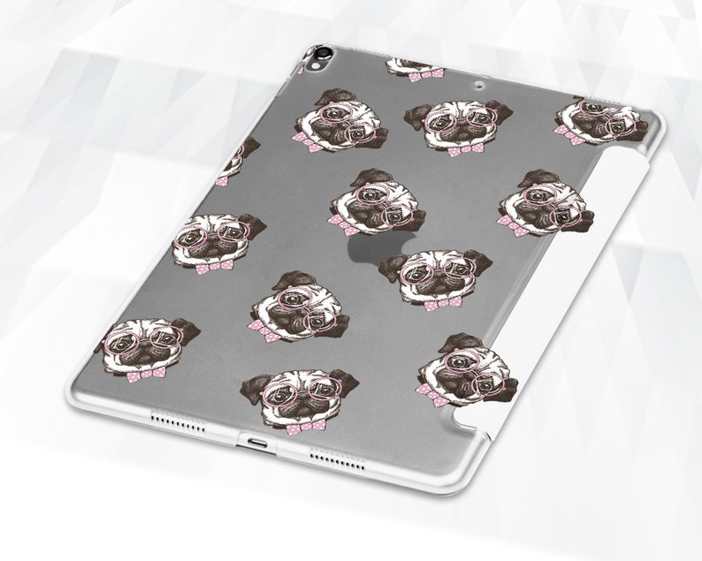 Dog Ipad Case Cute Pug Ipad 9.7 6th 10.2 7th Gen for Kids Etsy