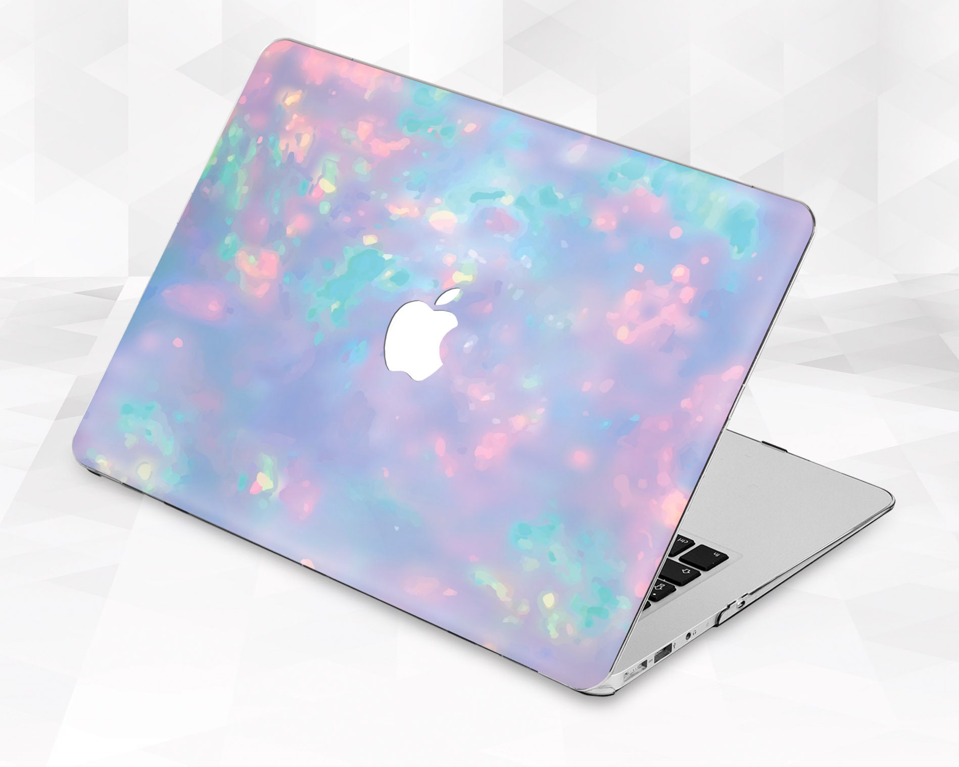 Iridescent macbook case cheap