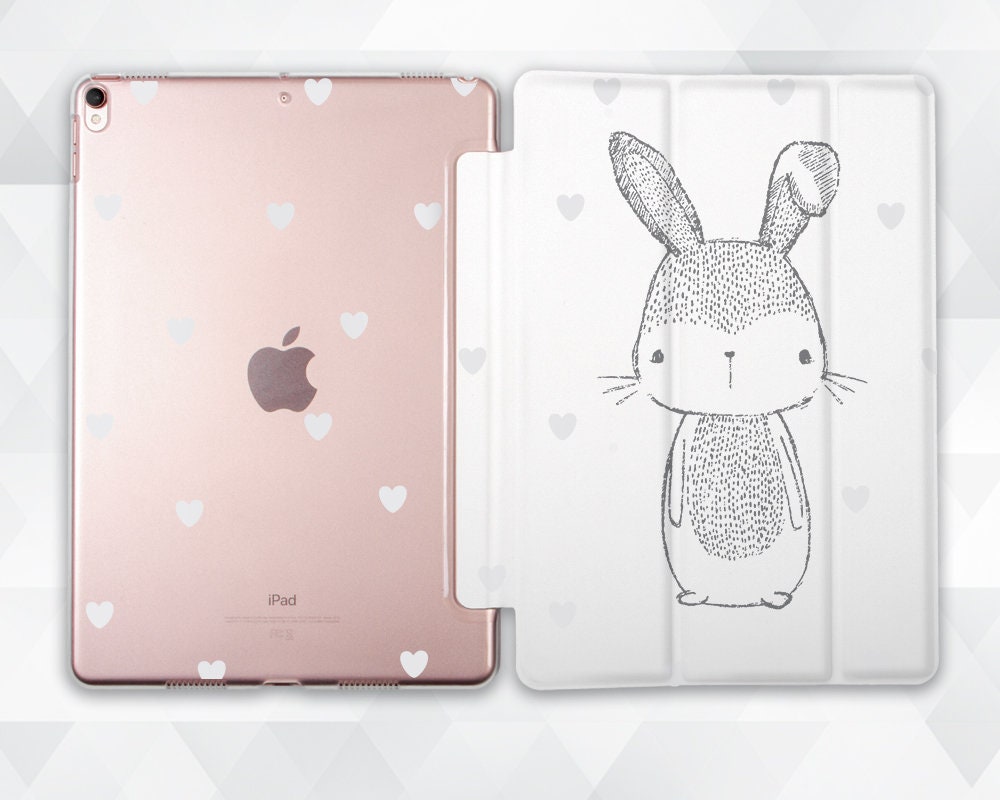 [ KIRSH ]★WITTY BUNNY IPAD POUCH Quilting Happy Bunny Tablet PC Pouch – kittybunnypony