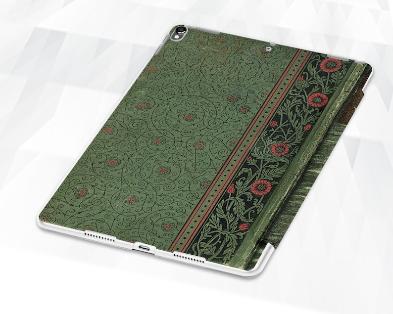 Book iPad case Vintage Personalized iPad 9.7 10.2 7th Custom Etsy