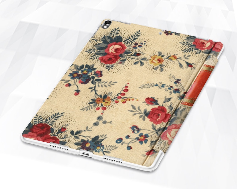 Book Ipad Case Vintage Girl Ipad 9.7 6th Gen Antique Cute Ipad Etsy