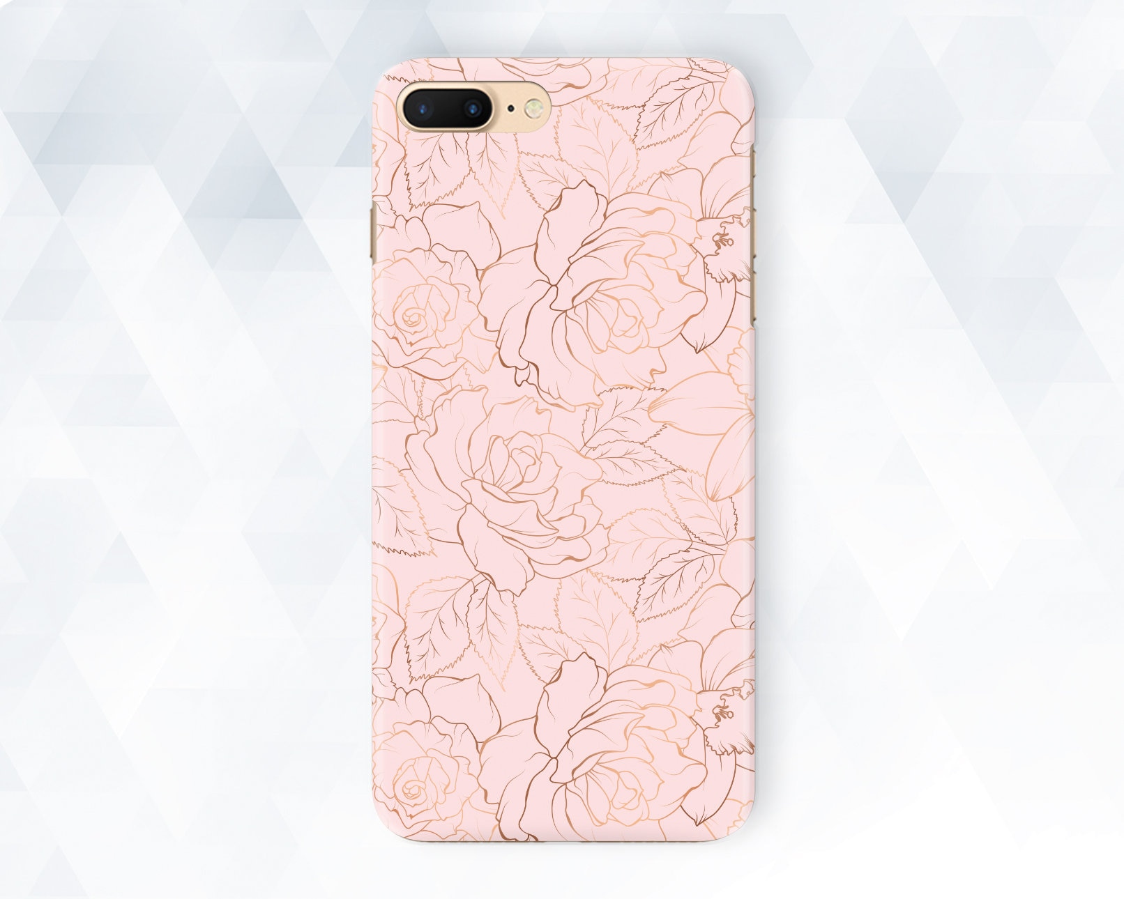 Cute Pink Butterfly on Glitter Aesthetic Background iPhone Case by  Aesthetic Wall Decor by SB Designs