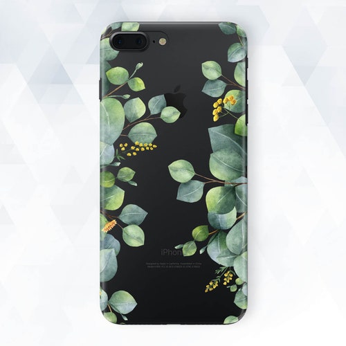 Eucalyptus Iphone Case Girl Cute Iphone 11 Xr Xs 8 7 Nature Etsy