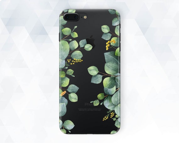 Eucalyptus Iphone Case Girl Cute Iphone 11 Xr Xs 8 7 Nature Etsy
