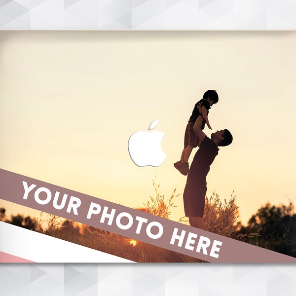 Custom MacBook case Girl Men MacBook Air 13 inch 2018 Pro 13 15 12 Personalized Photo With Own Design Picture Image To Customize Customized