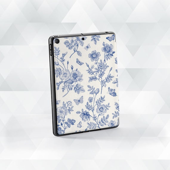 Floral iPad Case Vintage Toile De Jouy iPad Air 5 iPad 10th