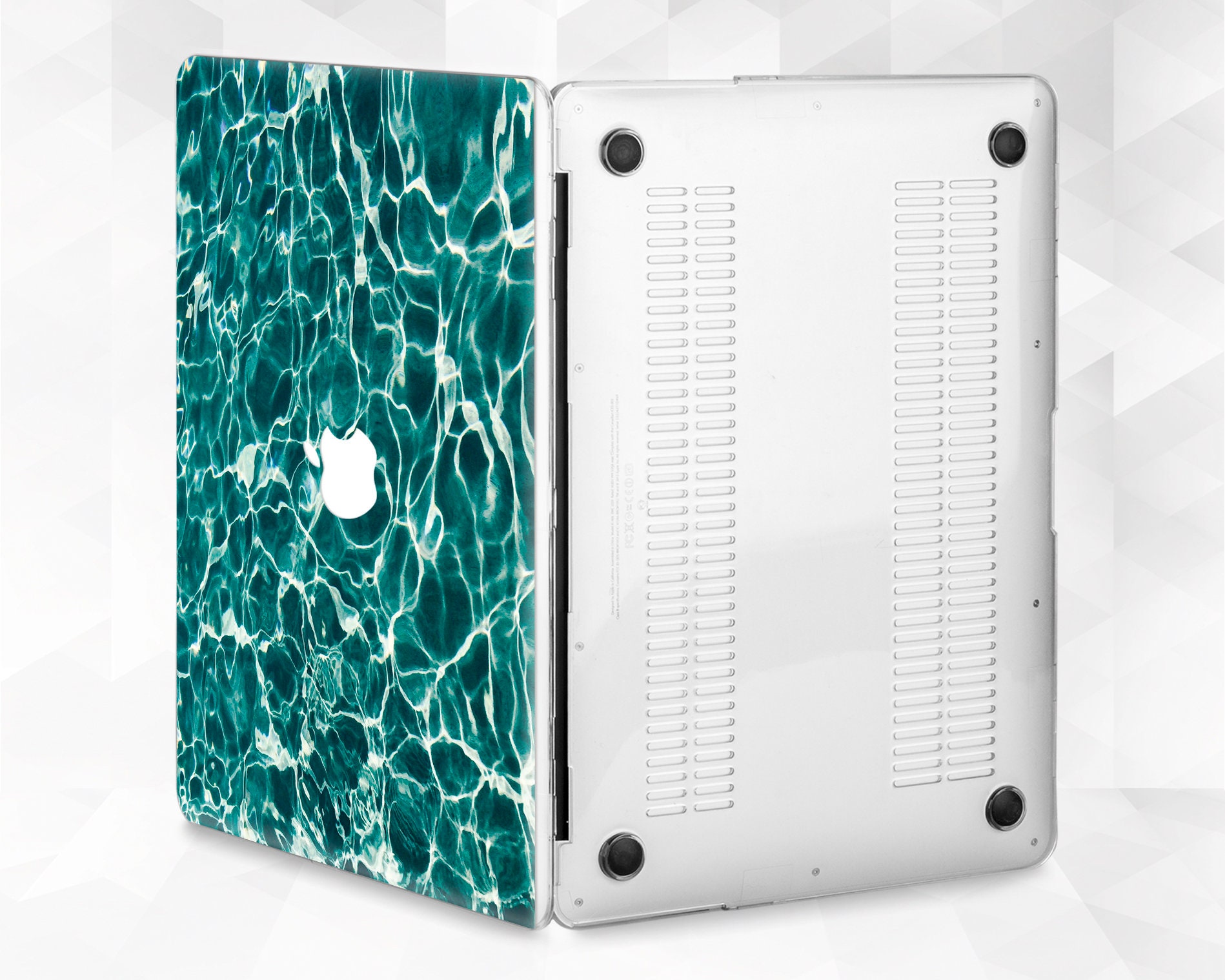 Ocean MacBook Case Blue Green MacBook Pro 13 16 Air 13 2020 M1 15 12 ...