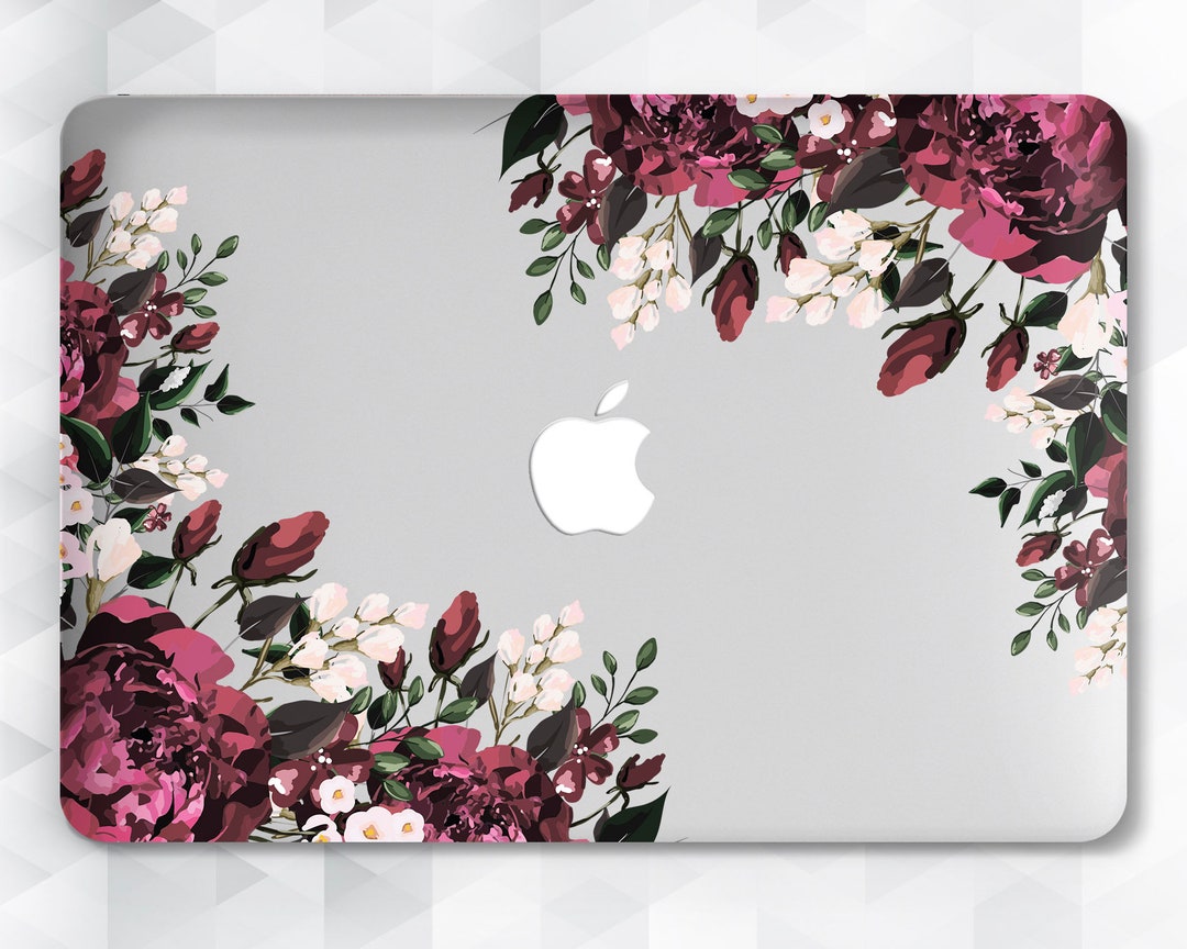 Flowers MacBook Case Floral Cute MacBook Pro 13 Inch 2018 Air Etsy