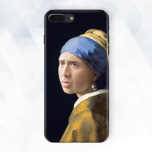 Humor iPhone case Vintage Art iPhone XR Xs 8 7 Girl Men case for Galaxy s10 s9 Pixel 3a XL Aesthetic Tumblr Funny Meme Painting Quirky cover