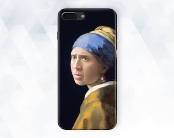 Humor iPhone case Vintage Art iPhone XR Xs 8 7 Girl Men case for Galaxy s10 s9 Pixel 3a XL Aesthetic Tumblr Funny Meme Painting Quirky cover