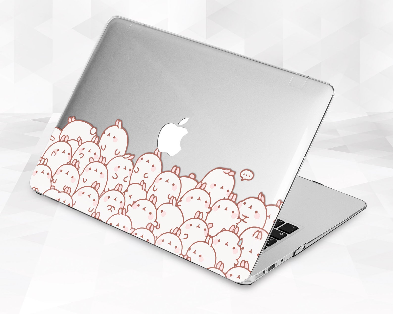 Bunnies MacBook Case Cute Girl MacBook Air 13 Inch 2018 Pro 13 15 ...