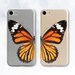 Butterfly iPhone case Cute Monarch iPhone 11 Pro XR X 8 7 Couple Design case for Galaxy s20 Pixel 4 Clear Aesthetic Minimalist Insect cover 