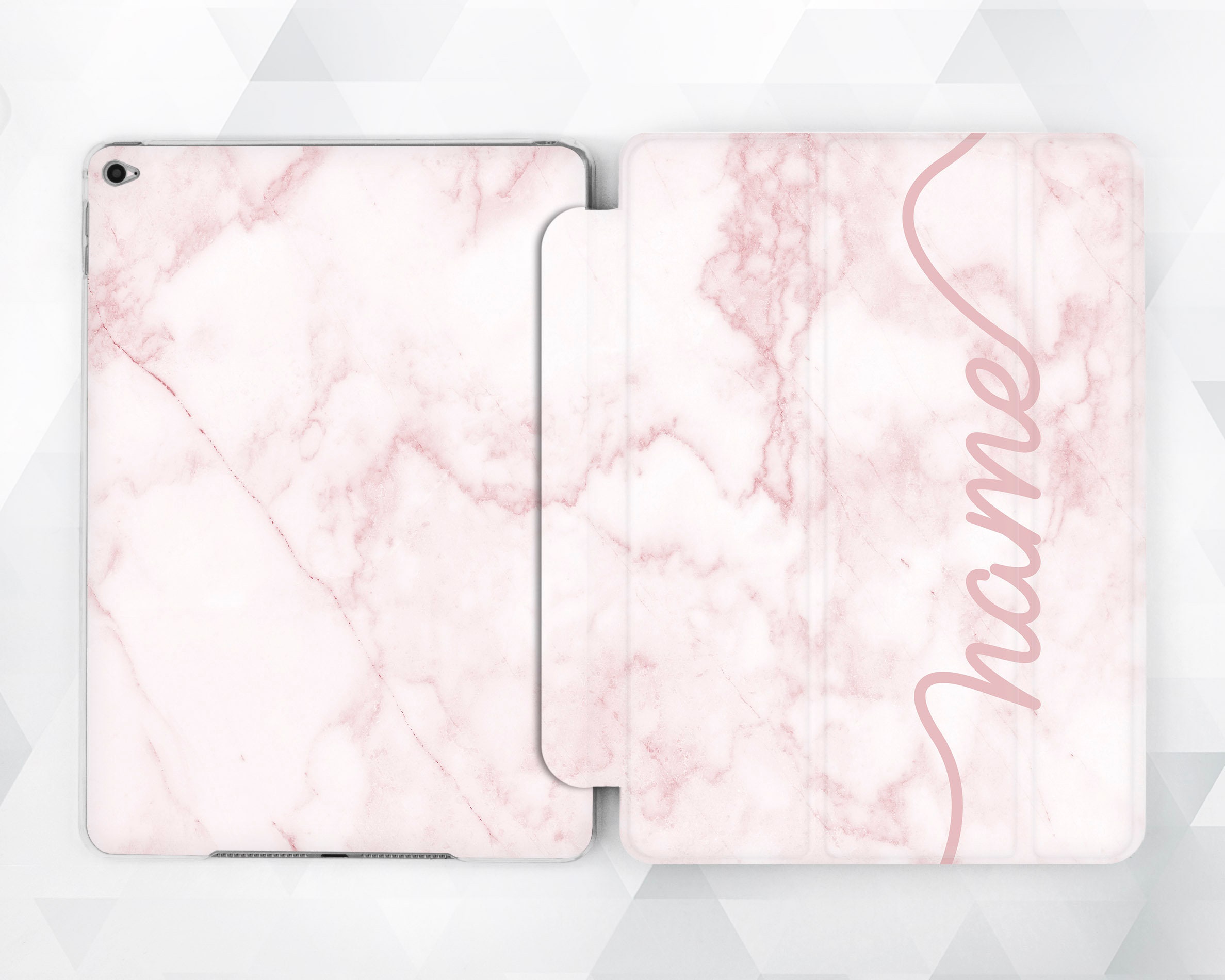 Y2K Aesthetic Pink Flames | iPad Case & Skin