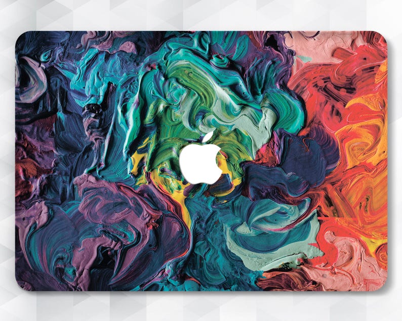 Paint Macbook Case Art Painting Macbook Pro 13 Inch 2018 Air Etsy