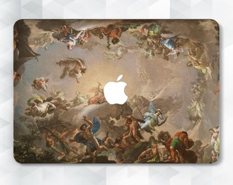 Renaissance MacBook caso Pintura vintage MacBook Pro 13 14 Air 13 m2 m1 Air 15 pulgadas Pro 16 m3 Arte estético Cielo Elegante cubierta renacentista